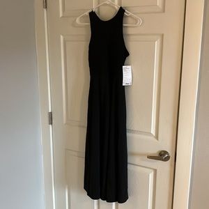 Athleta Winona midi support dress, XS black